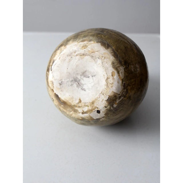 Vintage Large Free Form Studio Pottery Vase For Sale - Image 12 of 13