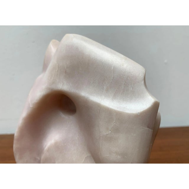 Pink Vintage Postmodern Stone Sculpture For Sale - Image 8 of 18