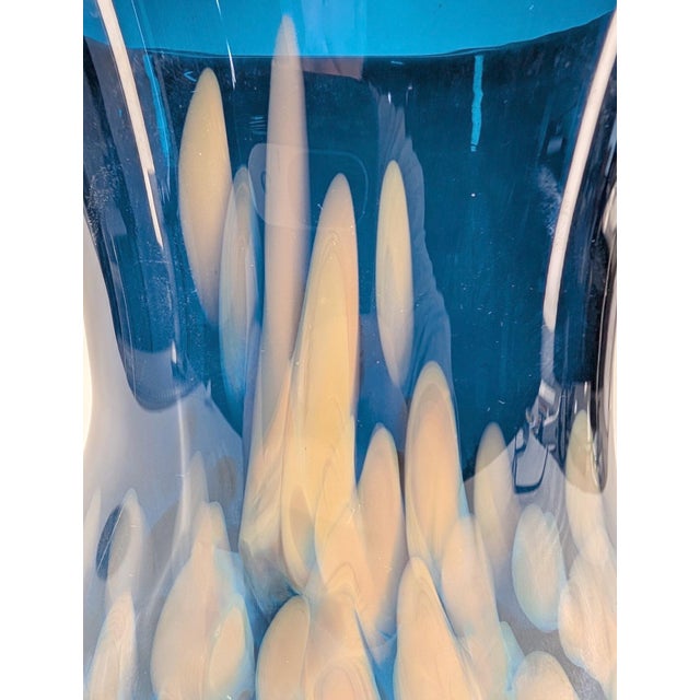 Mid-Century Modern 2008 Signed Dale Chihuly Studio Edition "Macchia" Art Glass Vase For Sale - Image 3 of 18