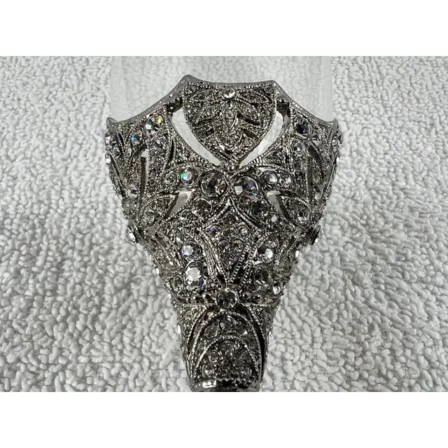 Olivia Riegel Windsor Swarovski Crystals Flute, Set of 2 For Sale In New York - Image 6 of 14