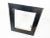 Brutalist Vintage Brutalist Torch Cut Metal Picture Frame For Sale - Image 3 of 13
