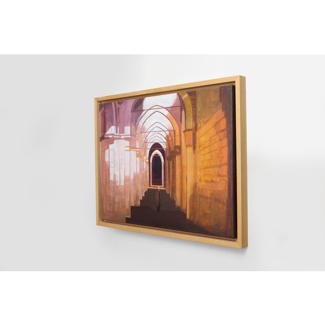 Contemporary Hans Vandekerkhove, San Galgano, 2009, Oil on Canvas For Sale - Image 3 of 11
