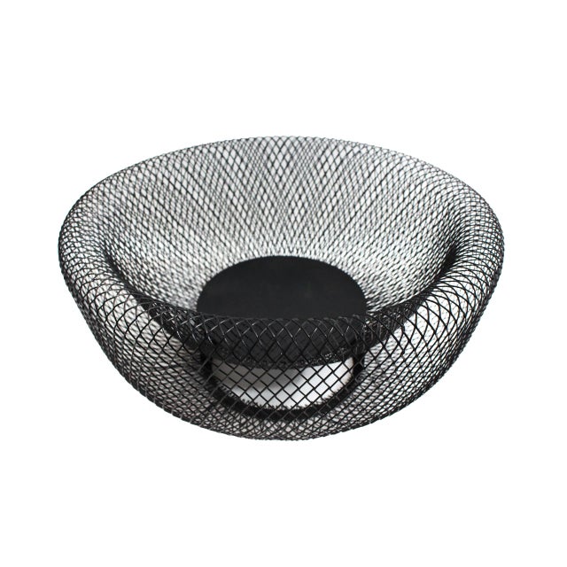 Contemporary Wire Bowl Lg For Sale - Image 3 of 10