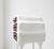 Rare Handmade Wabi Sabi Cabinet Handcrafted Organic Three Drawer Art Furniture For Sale - Image 4 of 7