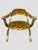 Traditional Vintage Curule Style Chair Pair Newly Upholstered Silk Tiger Velvet For Sale - Image 3 of 15