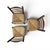 Vintage Provicial Ladderback Children's Chairs with Rush Seat, 1930s, Set of 3 For Sale - Image 4 of 18
