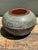 Vintage Engraved Ceramic Vase For Sale - Image 9 of 12