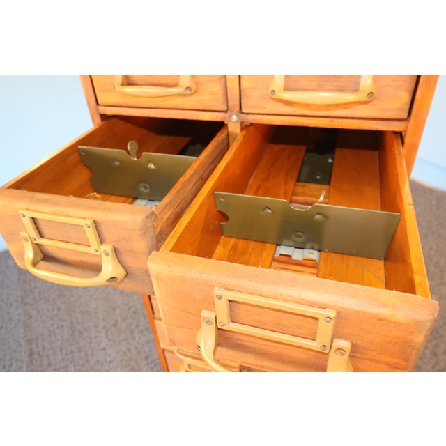 Vintage Remington Rand Guardsman Catalog Cabinet For Sale - Image 15 of 16