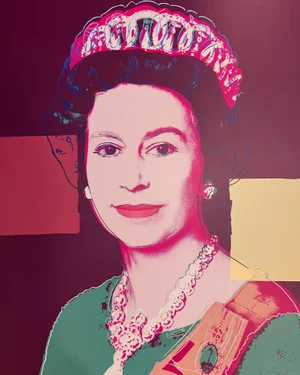 Andy Warhol, Queen Elizabeth II 335, Screenprint