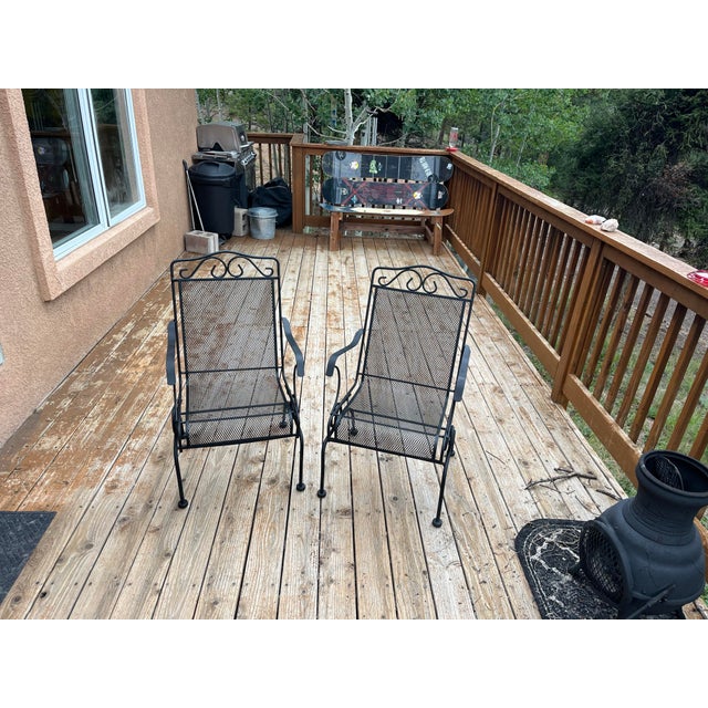 Add timeless Mid-Century charm and exceptionable comfort to your patio, deck, or sunroom with this beautiful pair of...