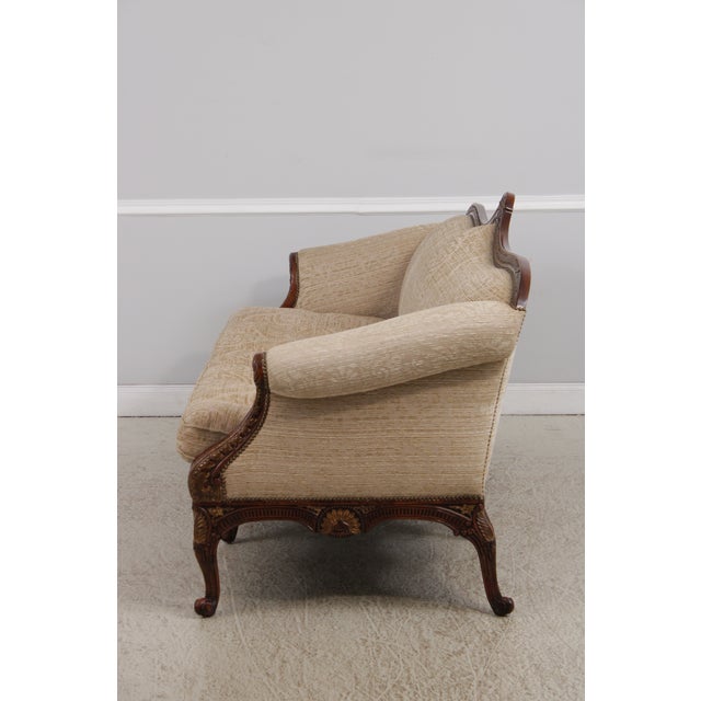 Theodore Alexander Althorp Georgian Mahogany Sofa For Sale - Image 14 of 17