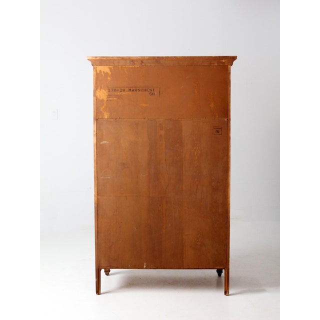 Brown Vintage Thomasville Chest of Drawers For Sale - Image 8 of 12