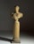 Life-size bust of antinous on column, 20th century. Monumental, life-size bust of antinous, executed in cast stone and...