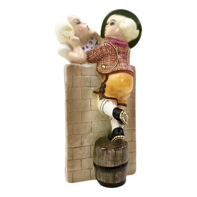 Vintage Polished Ceramic Children Model by Ars Pulchra, 1950s For Sale