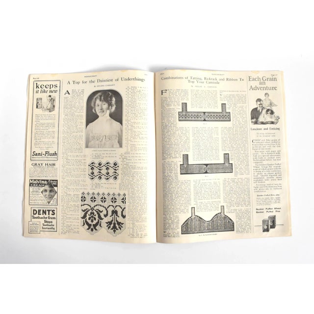 Antique 1920s Art Deco Fashion Magazine For Sale In San Francisco - Image 6 of 10