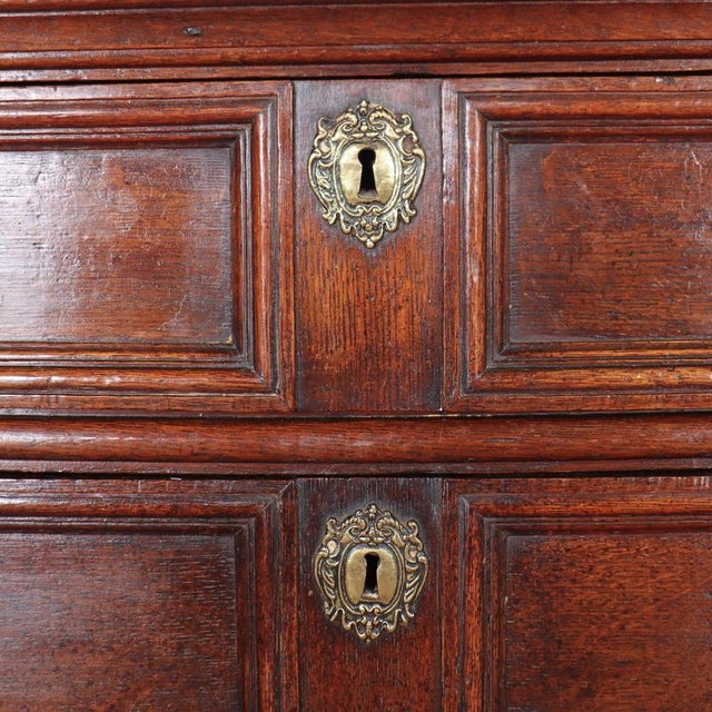 English Oak Chest of Drawers For Sale - Image 6 of 10