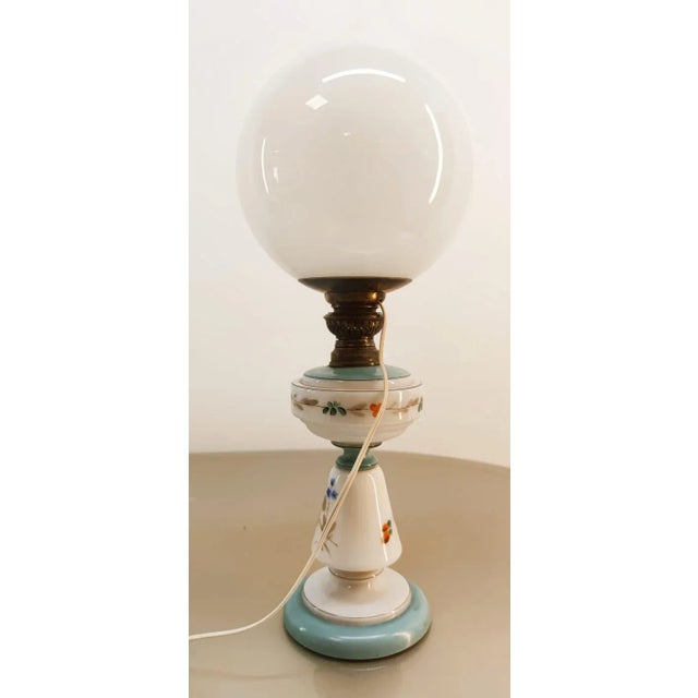 Metal Lamp Decorated with Spherical Glass For Sale - Image 7 of 13