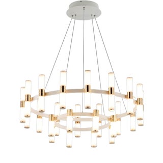 Pioggia Di Luce Chandelier in Metal by Jago For Sale