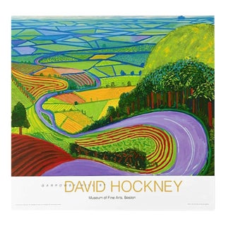 David Hockney Garrowby Hill Poster For Sale