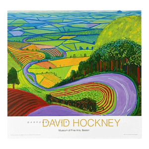 David Hockney Garrowby Hill Poster
