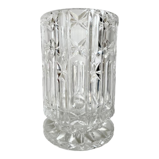 Mid 19th Century Hollywood Regency Crystal Ice Bucket For Sale