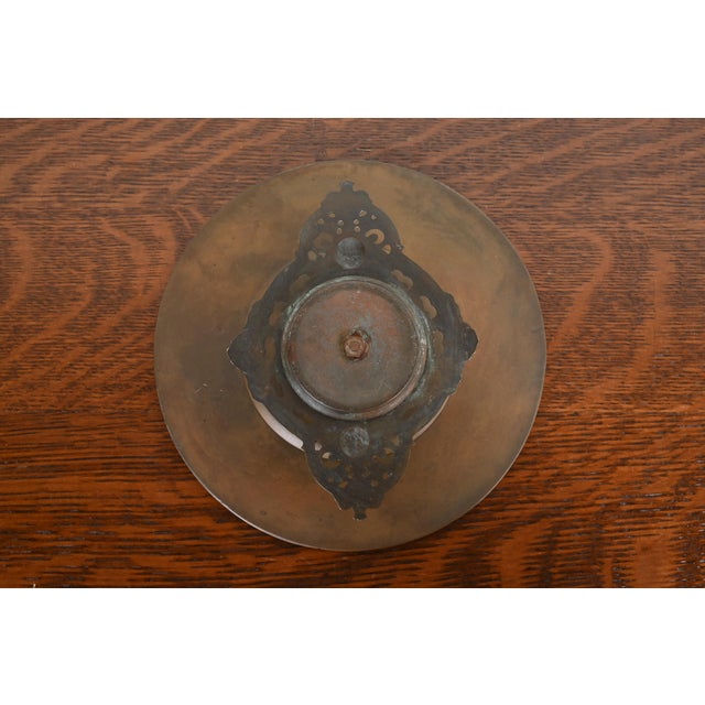Tiffany & Co. Antique Victorian Bronze Footed Centerpiece Dish or Tazza, Circa 1890s For Sale - Image 9 of 12