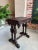 Antique French Console Side Table Renaissance Petite Gothic Carved Oak C1880 For Sale - Image 4 of 12
