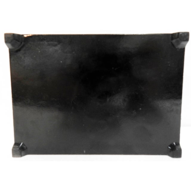 Ebony Kremlin and Red Square in Moscow on Russian Lacquer Box For Sale - Image 8 of 9