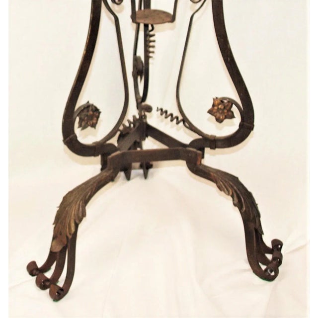 Antique Art Nouveau Iron Brass and Copper Planters - A Pair For Sale - Image 11 of 13