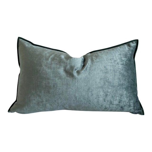 Royal Velvet Lumbar Pillow Chairish