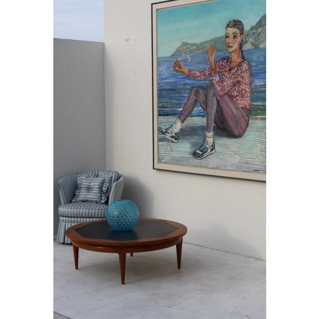 1980s 1980s Monumental Persian Artist Contemporary Art 6 Foot Painting by Milano Khzanjian For Sale - Image 5 of 13