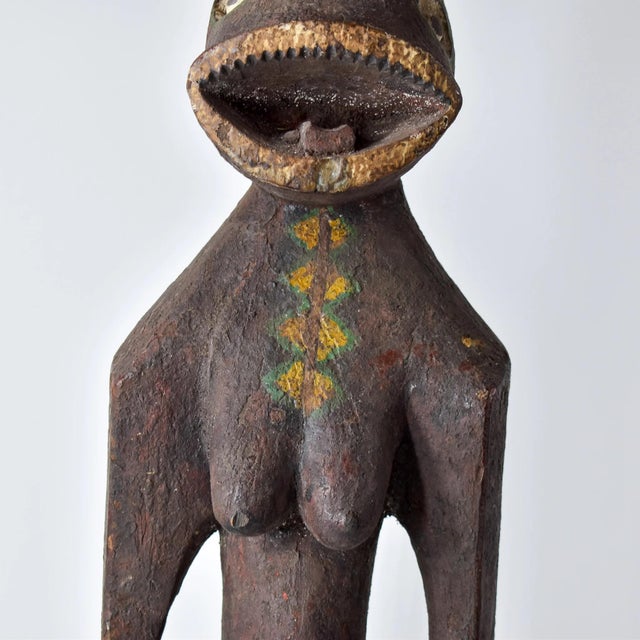 Early 20th Century Mama Mangam Female Fetish Figurine Nigeria For Sale - Image 10 of 17