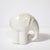 Ceramic Mid-Century Modernist Off White Glazed Terracotta Elephant Sculpture For Sale - Image 7 of 11