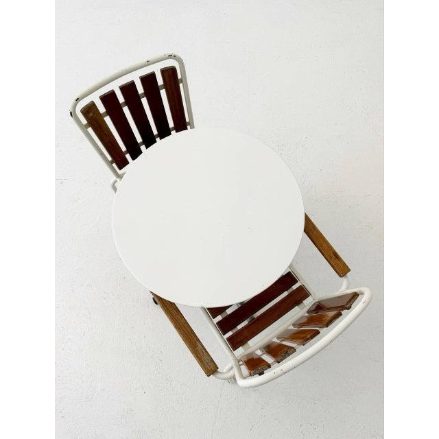 Dining Chairs and Folding Table from Bigla, Set of 3 For Sale - Image 14 of 18