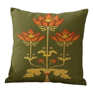 Exquisite Luxury Arts & Crafts Sofa Cushions – 1920s Design Cushion Cover Only For Sale