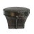 Wood Vintage Akha Thai Round Basket For Sale - Image 7 of 7