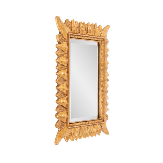 French D' Amboise Collection of Gold Petite Mirrors- Rectangular For Sale In Chicago - Image 6 of 11