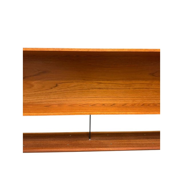 Wilhelm Renz Mid-Century Modern Wall Mounted Shelf by Walter Wirtz for Wilhelm Renz, 1960s For Sale - Image 4 of 14