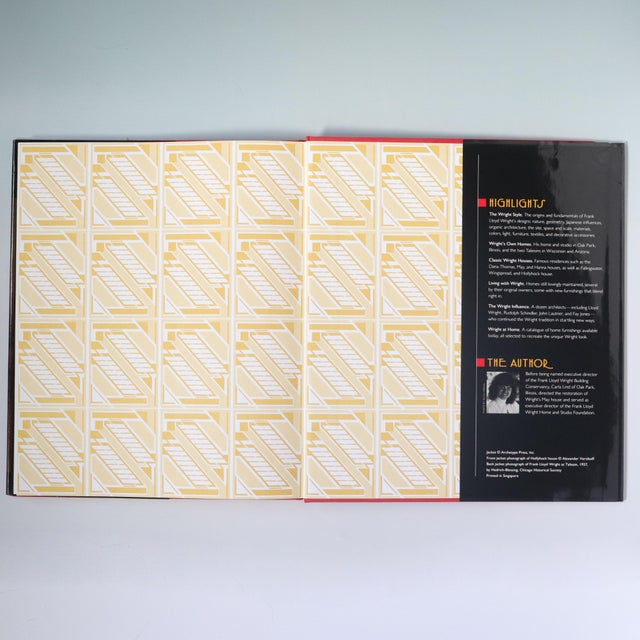 1992 “The Wright Style” Frank Lloyd Wright First Edition by Carla Lind For Sale - Image 12 of 13