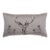 Stag & Thistle Country Linen Tapestry Cushion With Feather Filler - 33x60cm (13"x24") For Sale
