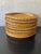 Gabriella Crespi Vintage 1970s Coastal Rattan Cane Woven Charger Placemats - Set of 8 For Sale - Image 4 of 5