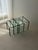 Postmodernist Nesting Tables Glass Black Metal, 1980s, Set of 3 For Sale - Image 3 of 12