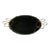 Mid-20th Century Mid-Century Modern Centerpiece, Wood and Brass For Sale