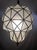 Large Art Deco White Milk Chandelier, Pendant or Lantern in Dome Shape, a Pair For Sale - Image 12 of 12