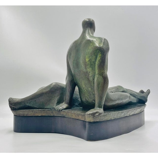 Salvador Soto Tovar “Pareja” Bronze Sculpture, Signed & Dated 1965 Mexican Art For Sale In Los Angeles - Image 6 of 18