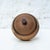 Brown Sculpture Spinning Top in Wood, 1990s For Sale - Image 8 of 17
