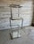 Geometric Chrome Etagere For Sale - Image 11 of 12