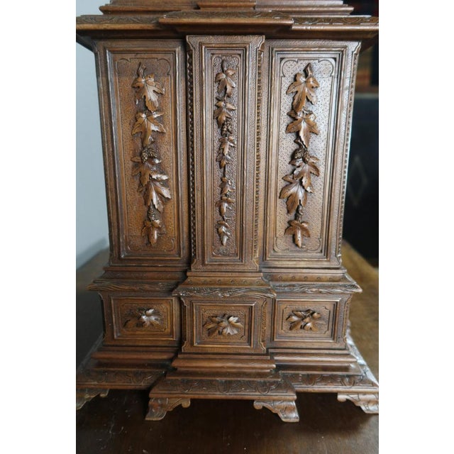 Brown Vintage Liquor Cellar in Walnut For Sale - Image 8 of 14