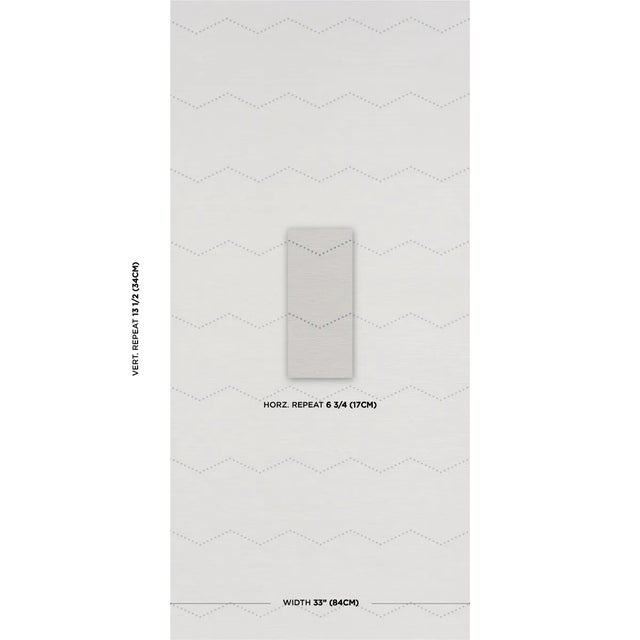 An airy, horizontal chevron stripe formed by delicate dots, Rivet Stripe Sisal recalls the dynamic Art Deco motifs of...