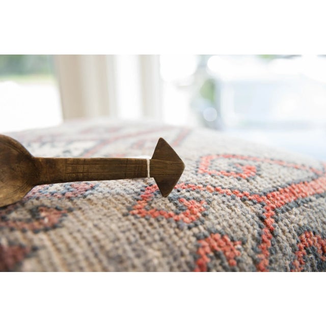 1930s Vintage African Wooden Spoon For Sale - Image 5 of 7